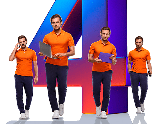 Великолепная четверка Ростелеком в&nbsp;деревня Новая Купавна (Московская область)